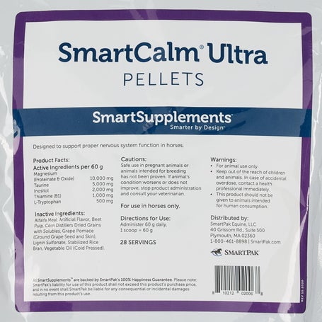 SmartEquine SmartCalm Ultra Calming Pellets | Riding Warehouse