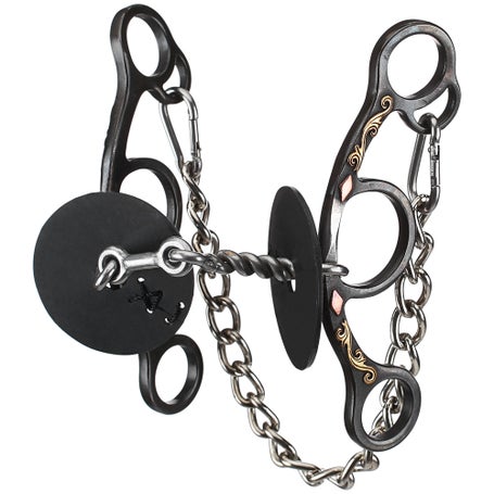 Sherry Cervi Diamond Short Shank II Three Piece Gag Bit