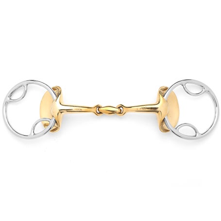 Stubben Steeltec Golden Wings 4-in-1 Gag Bit