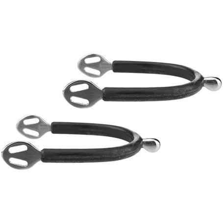 Stubben SEQ Rubber Covered Spurs 15mm