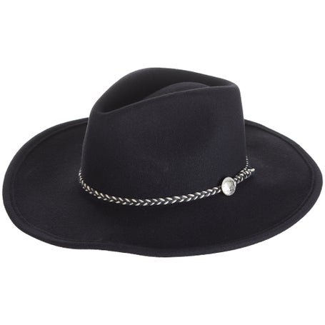 Cowboy Hat Mens Crushable 100% Wool Stetson Western Style Outback Fedora  Hats