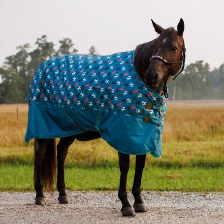 Shires Tempest Original Lite Print Turnout Blanket 0g