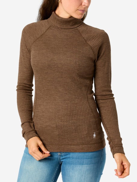 Smartwool Womens Thermal Merino Rib Turtleneck Top