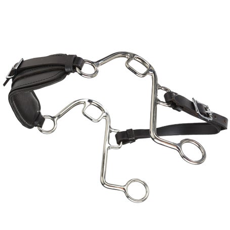 Tough 1 Padded Leather Nose S Hackamore