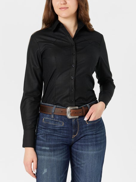 TuffRider Ladies Abilene Button Down Western Show Shirt