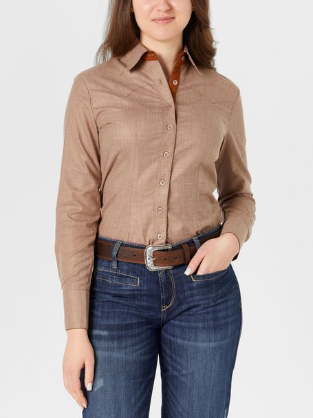 TuffRider Ladies Abilene Button Down Western Show Shirt