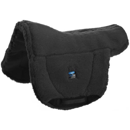 Contour Classic Saddle Pad-Black Wear Leather