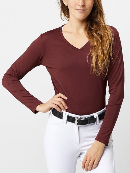 TuffRider Ladies Taylor Long Sleeve EquiCool UPF50 Tee