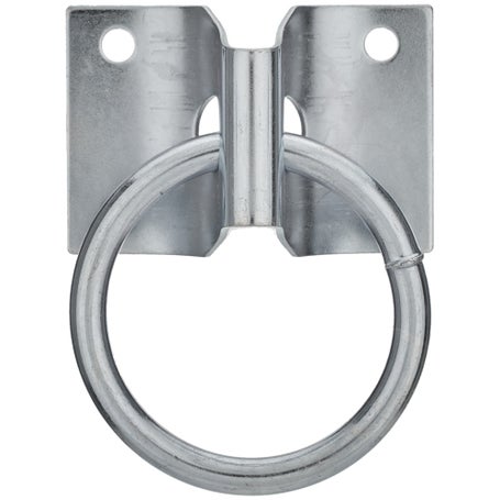 Tough 1 Zinc Plated Hitching Tie Ring-2 Ring