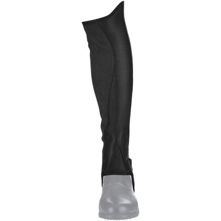 TuffRider Adult Grippy Nubuck Half Chaps - Polyurethane Riding Chaps For Equestrians