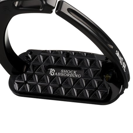 Tech Stirrups Étriers Venice Sloped EVO Noir/Titane