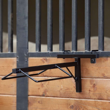 Tough 1 4-Prong Portable Tack Rack Black