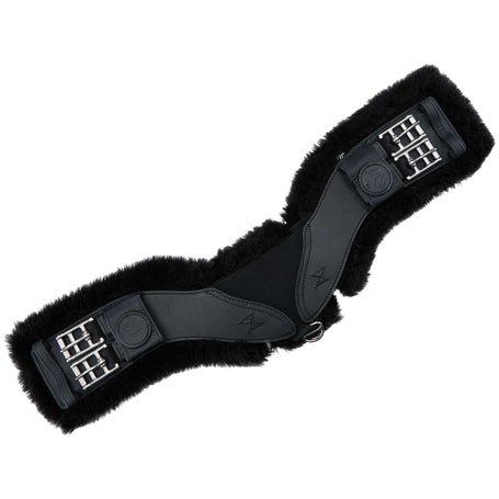 TSF StretchTec Shoulder Relief Sheepskin Dressage Girth