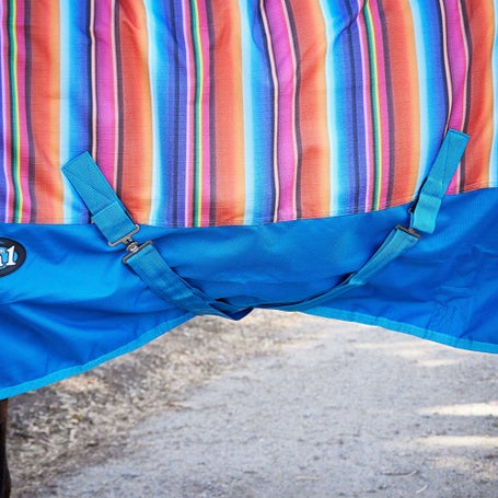 Tough 1 1200D Medium Weight Mini Serape Print Turnout Blanket: Coolhorse