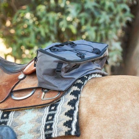 english cantle saddle bags