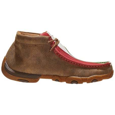 Twisted X Olive Chukka Boots with Red Laces Size 7.5 Twisted X Men main image 4