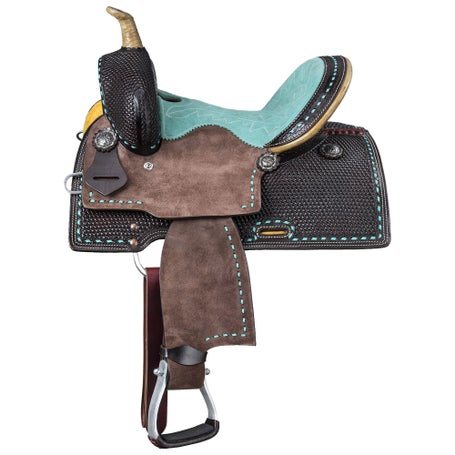 Royal King by Tough 1 Youth Bryson Barrel Saddle