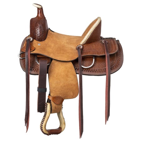 Silver Royal by Tough 1 Youth Bodie Ranch Saddle