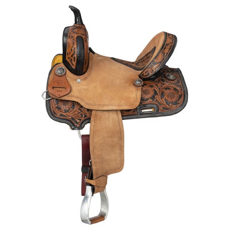 Royal King by Tough 1 Youth Dublin Barrel Saddle