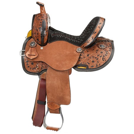 Royal King by Tough 1 Youth Hawley Barrel Saddle