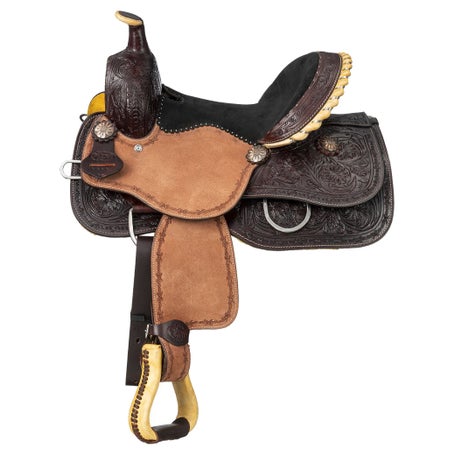 Silver Royal by Tough 1 Youth High Plains Roper Saddle