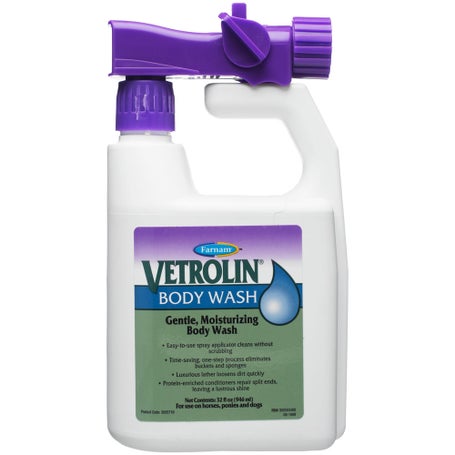 Vetrolin Spray System Body Wash Shampoo 32 oz