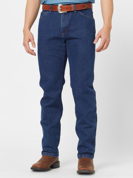 Wrangler Mens Advanced Comfort CowboyCut DK Wash Jeans