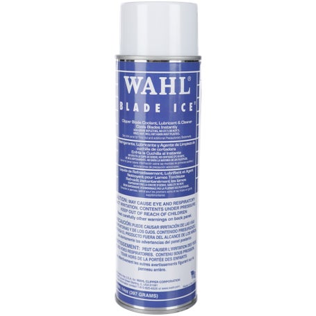 Wahl CLIPPER BLADE CARE MAINTENANCE ICE Cooling SPRAY CLEANER,OIL,CLINI  CLIP SET