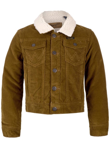 Wrangler Boys Sherpa Lined Corduroy Jacket