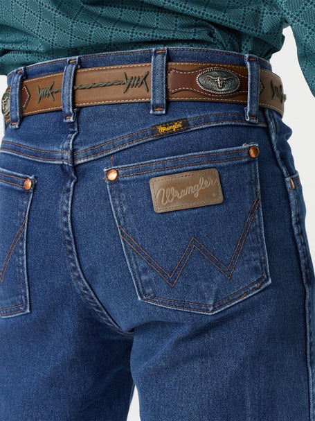 Wrangler Men's Original Fit Cowboy Cut Dark Jeans