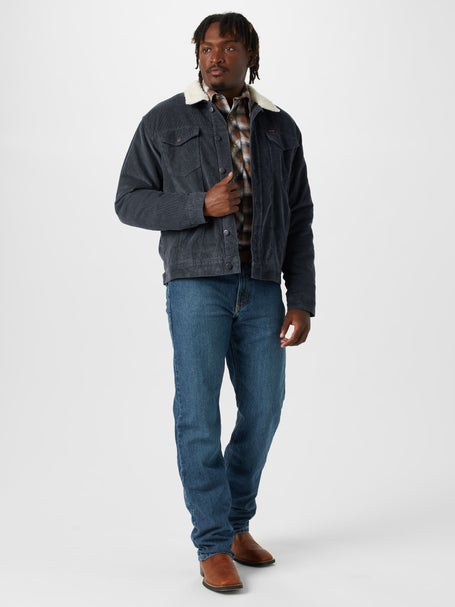 Wrangler Men's Sherpa Lined Corduroy Jacket Riding Warehouse