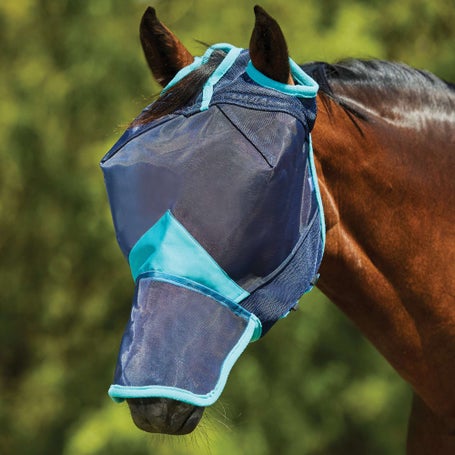 Weatherbeeta ComFiTec Deluxe Fine Mesh FlyMask w/Nose