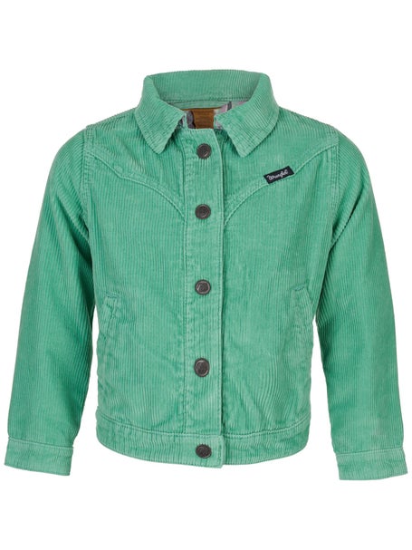 Wrangler Girls Corduroy Jacket with Flannel Lining