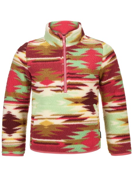 Wrangler Girls Sherpa Zip Pullover Fleece 1/2 Zip