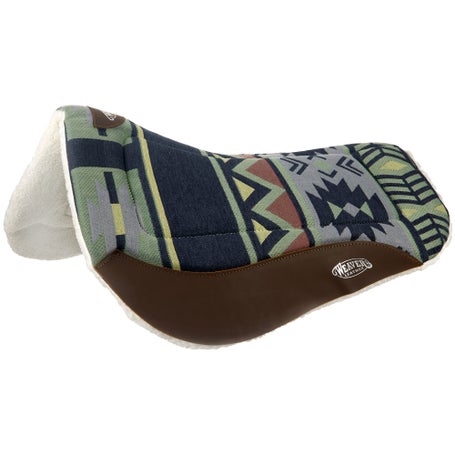 Weaver Herculon Merino Wool Fleece Barrel Saddle Pad