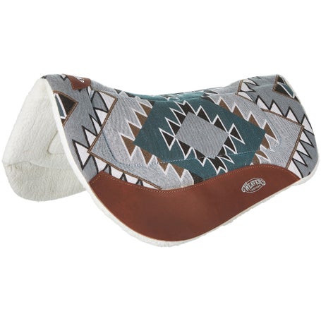 Weaver Herculon Merino Wool Fleece Barrel Saddle Pad