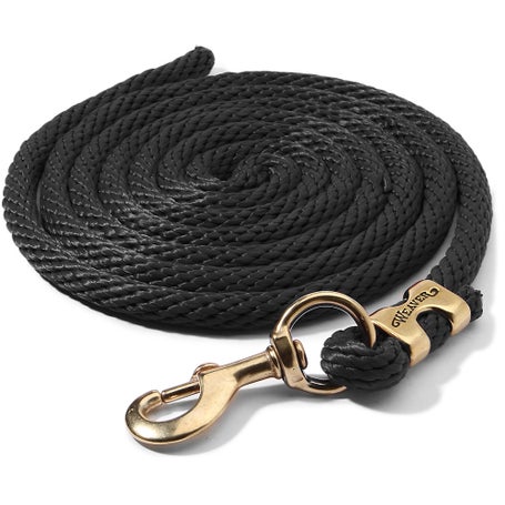 Weaver Solid-Colored Lead Line Rope with Brass Snap