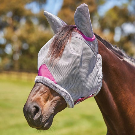 Weatherbeeta ComFiTec Deluxe Mesh Fly Mask with Ears