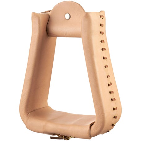 Weaver Leather Covered Western Stirrups-Roper