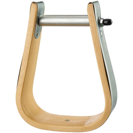 Weaver Metal Bound Wooden Western Stirrups-Deep Roper