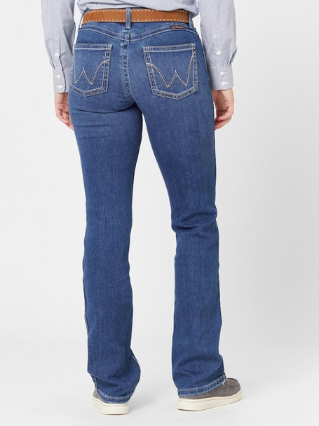 Wrangler Women's Aura Mid-Rise Instantly Slimming Jeans