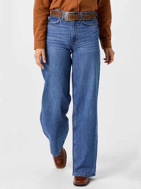 Wrangler Womens Retro Bailey High Rise Wide Leg Jeans