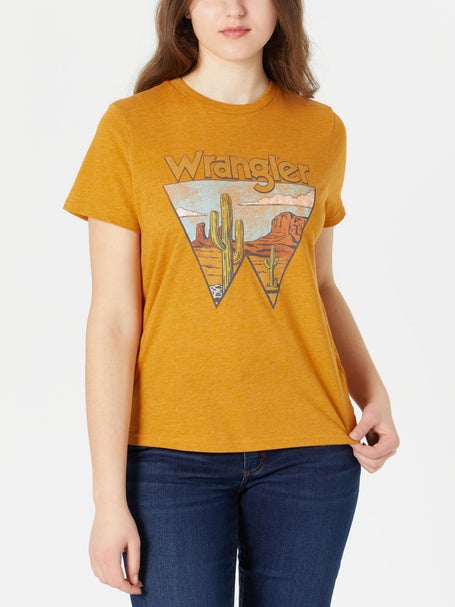 Wrangler Womens Retro Short Sleeve Graphic Tee Shirt
