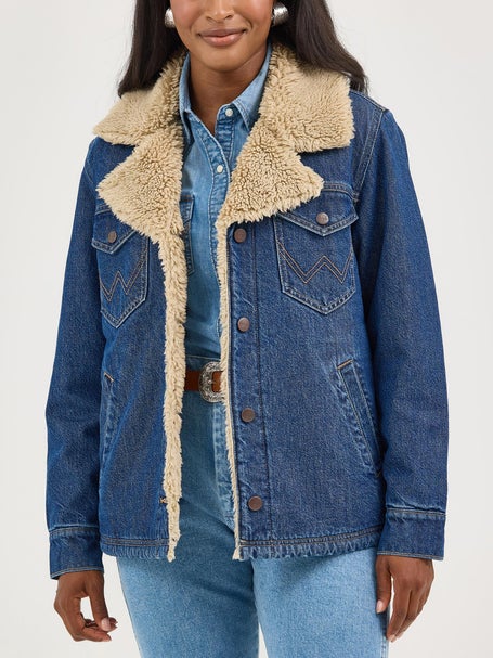 Wrangler Womens Retro Sherpa Lined Wrange Coat