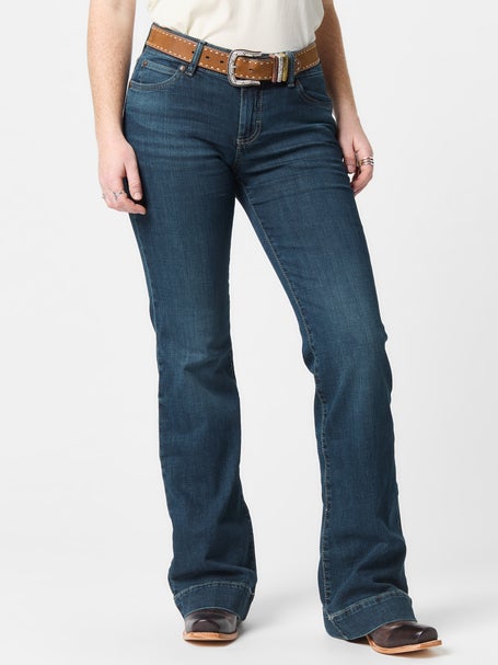 Wrangler Mae Retro Mid-Rise Trouser Jeans - Samantha