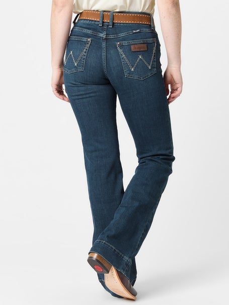 Wrangler Mae Retro Mid-Rise Trouser Jeans - Samantha