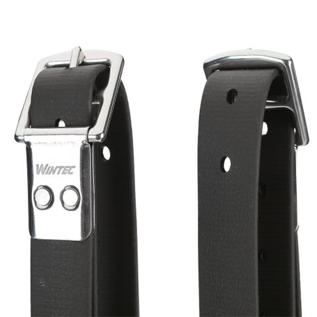 Sans Cuir Bretelles D'étrier Wintec Extensibles - , Noir/marron, Longueur 110-160 Cm Crep Protect