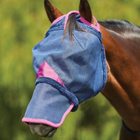 Weatherbeeta ComFiTec Deluxe Mesh Fly Mask with Nose
