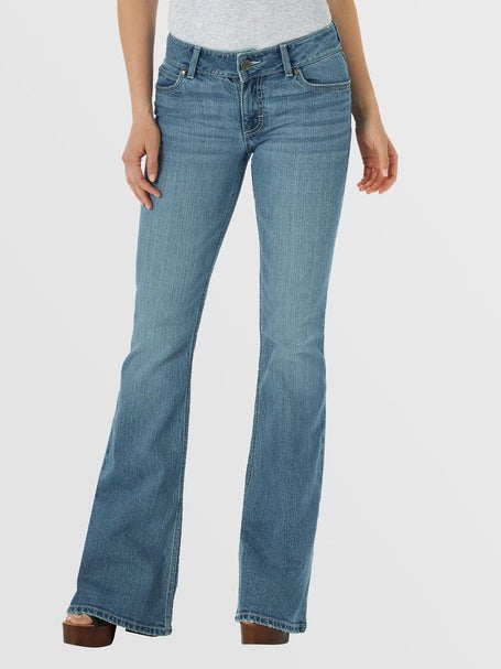 Wrangler Mae Retro Mid-Rise Flare Jeans - Tori | Riding Warehouse