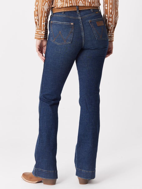 Wrangler Women's High-Rise Trouser The Green Jean
